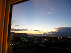 Evening over Juarez/El Paso from Hotel Ibis.