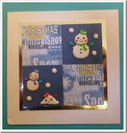 Winter wonderland card Winter wonderland card