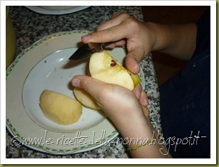Torta di mele e pere con farina semintegrale e zucchero di canna (7)
