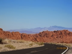 entering Valley of Fire