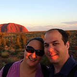 Self-Portrait:  Sunrise At Uluru - Yulara, Australia