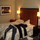 my hotel room in New York City, New York, United States