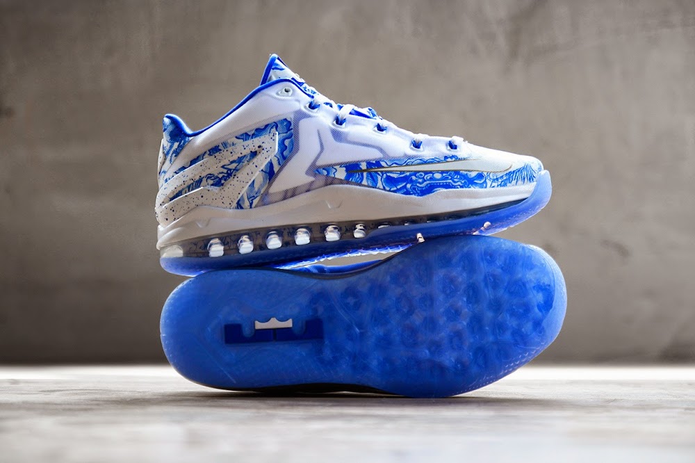 Nike LeBron 11 Blue White