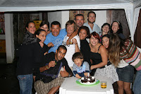 John's birthday photo! He doesn't like smiling... at $20 entry for his BBQ with all you can eat steak and unlimted Caipirinha, I'd probably be a bit worried about the final bill as well!