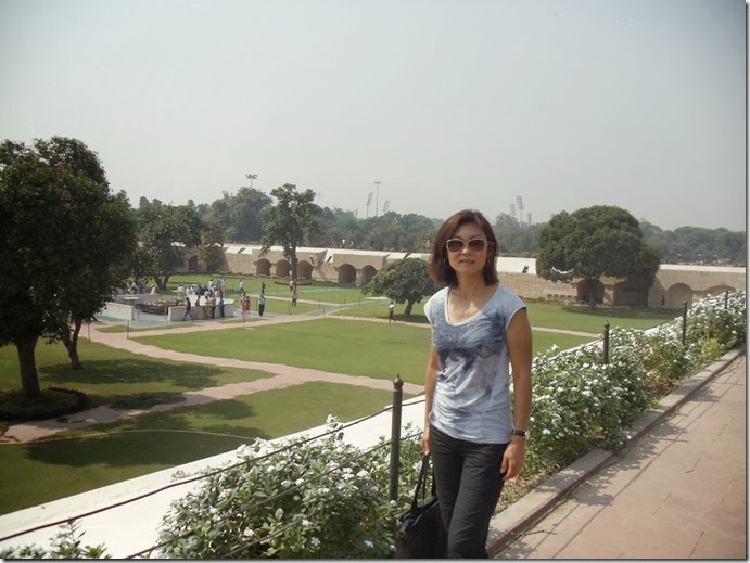 DSC02463-New Delhi-Raj Ghat - memorial Gandhi