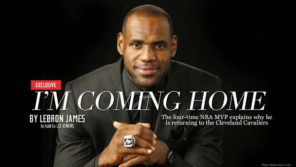 LeBron James Returns To Cleveland