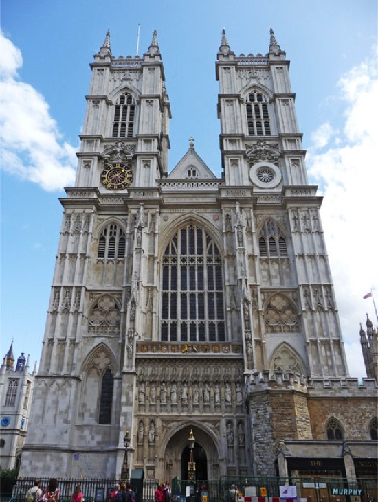 West Side of Westminster Abbey London geograph org uk 1406999