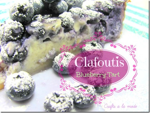 Blueberry Clafoutis 2