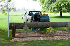 Tom from the Willis Bros adding the final touches to the Grassroot jump
