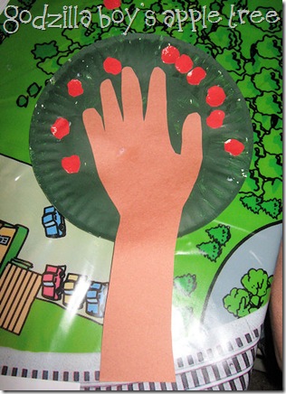 Paper Plate Apple Tree by Godzilla boy Paper Plate Apple Tree by Godzilla boy