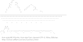 [AA]Summer Sea Cloud Cat