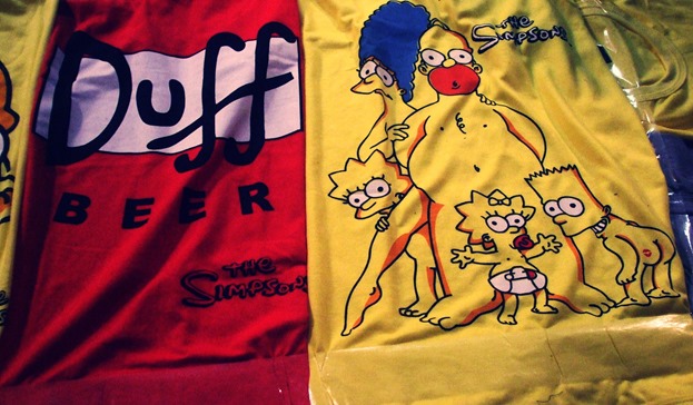 Camisas ~ Simpsons [Segue Percurso]