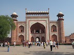 Entrance to the Taj