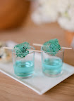 Check out these blueberry shooters with pulled blueberry sugar garnishes. Check out these blueberry shooters with pulled blueberry sugar garnishes.