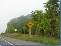 5616 Ontario - Trans-Canada Hwy 17 - watch for moose sign