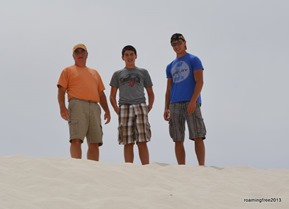 On top of the dunes