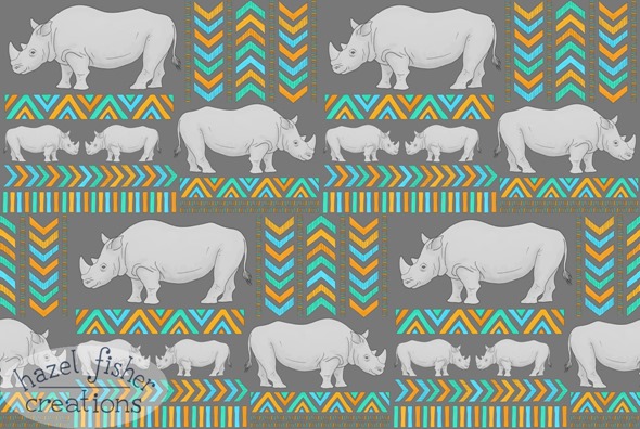 2014 July 15 rhinoceros Spoonflower contest entry hazel fisher creations 2014 July 15 rhinoceros Spoonflower contest entry hazel fisher creations