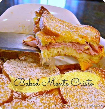 Baked Monte Cristo Sandwiches