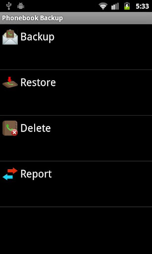 Phonebook backup Lite