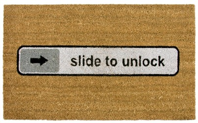 slide to unlock capacho