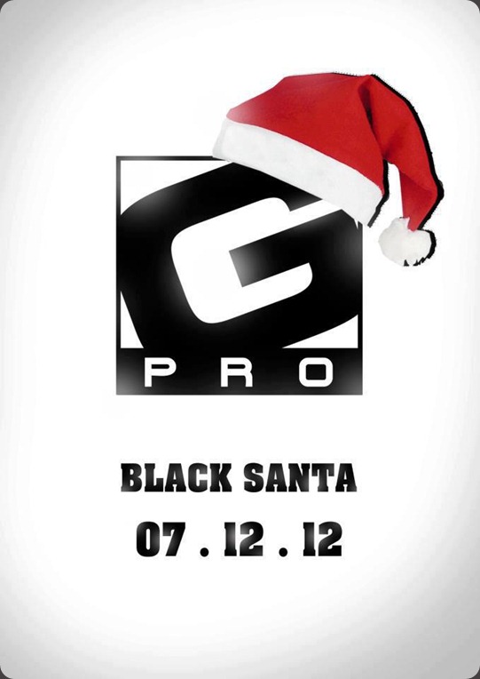 Gpro X Black Santa
