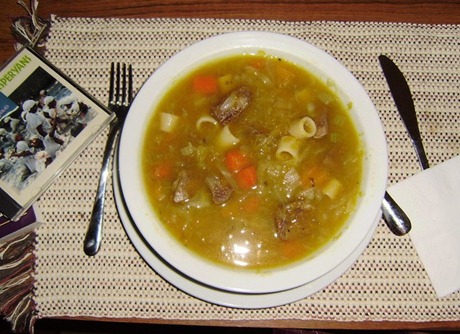 sopa de auyama