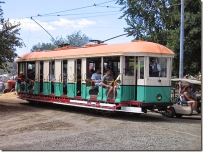 IMG_7937 New South Wales Government Tramways O-Class Tram #1187 at Antique Powerland in Brooks, Oregon on August 4, 2007