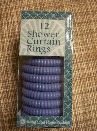 Shower curtain rings also work well.