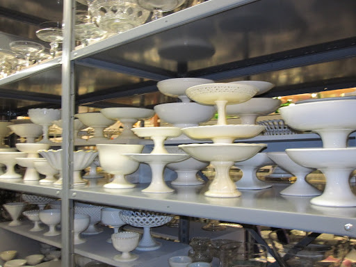 There is always something of substance to find in the cake stand collection.