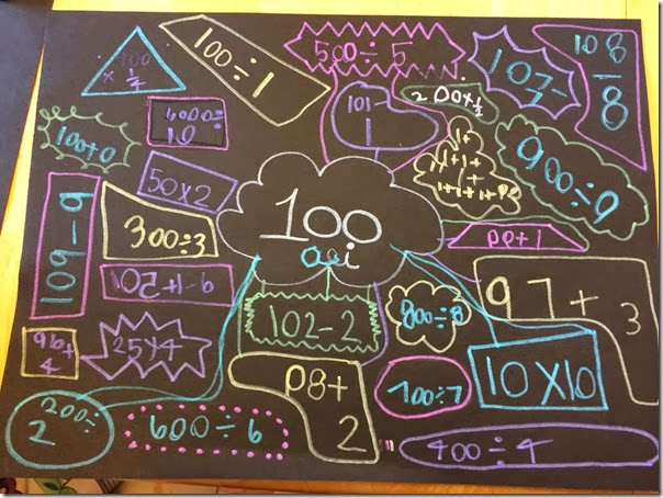 Hundredth Day of School Math Sheet And Other Activities