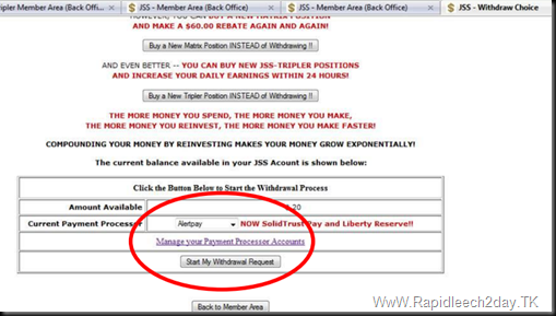 How to/Guide to withdrawing funds from your Tripler & JSS Account - Justbeenpaid