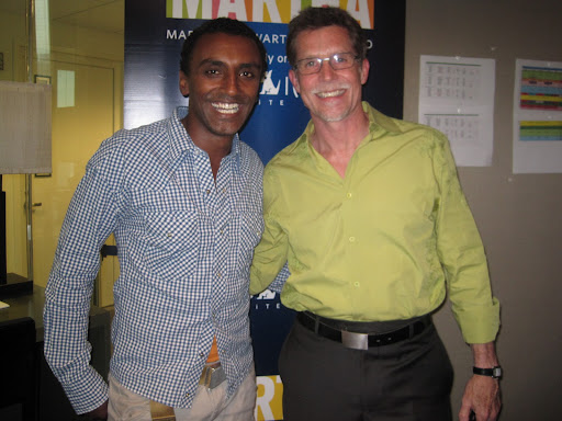 Marcus Samuelsson and Rick Bayless. Marcus Samuelsson and Rick Bayless.