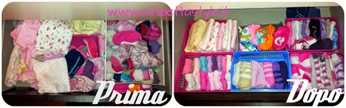 Prima_dopo declutter cassetto Prima_dopo declutter cassetto