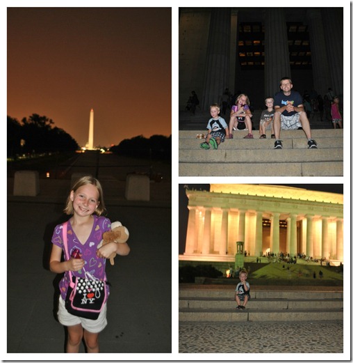 Lincoln and Washington Monuments