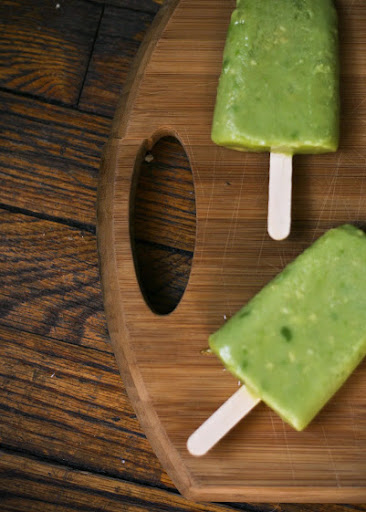 Savory popsicles like these avocado flavored ones are all the rage. I'm definitely intrigued, although I'm more interested in the sweet and fruity flavor combos. Savory popsicles like these avocado flavored ones are all the rage. I'm definitely intrigued, although I'm more interested in the sweet and fruity flavor combos.