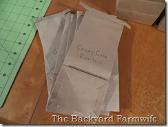 tea bag gift bag - The Backyard Farmwife
