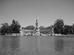 The monument to Alfonso XII in the Parque del Buen Retiro, Madrid.
