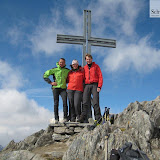 24.09.10 Ahrnerkopf, Lenkjöchlhütte - cima del vento, rifugio giogo lungo