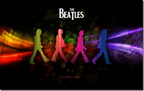 walpaper colorat-Beatles walpaper colorat-Beatles