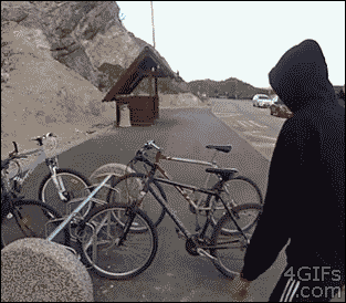 Como NÃO trancar sua bicicleta Como NÃO trancar sua bicicleta