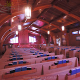 Interior de igreja presbiteriana-  Whitehorse, Yukon, Canada