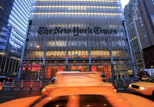 Sede del New York Times