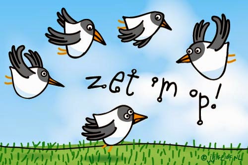 Peefs Hersenspinsels: Zet'm op