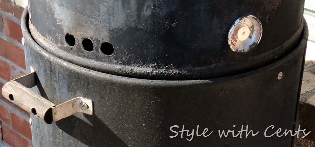 high heat rustoleum spray paint to restore bbq grill smoker 9