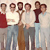 (USP) Foto tirada em maio de 1973, em São Paulo. Da esquerda para a direita: Sadao Isotani, Henrik Frenkel, José Roberto Martins Bonilha, Bassalo, Cattani e Yashiro Yamamoto.