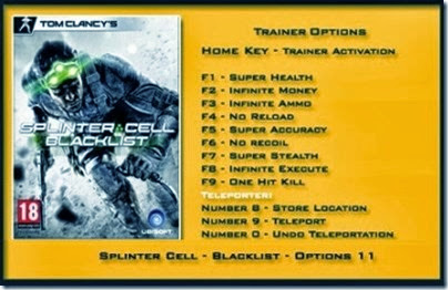 Tom Clancy’s Splinter Cell - Blacklist v1.03 Uplayx