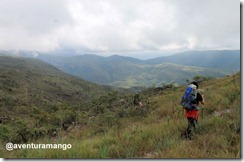 A caminho da Cachoeira do Tabuleiro