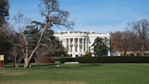 The White House! Finally there!