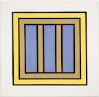 rear window, 1998, acrylic on canvas, 48 x 48 in.