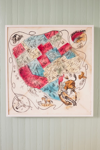 Western scarf. (Martha Stewart Living, July 2010)